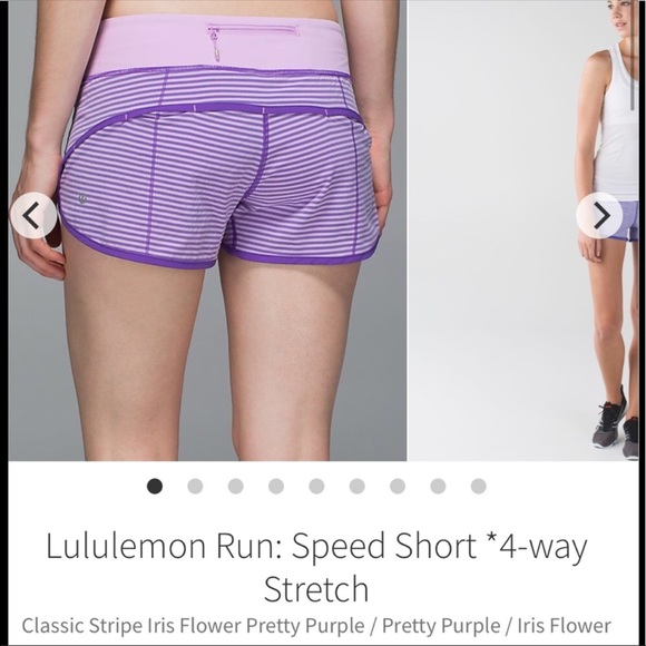 lululemon athletica Pants - Lululemon speed shorts size 4